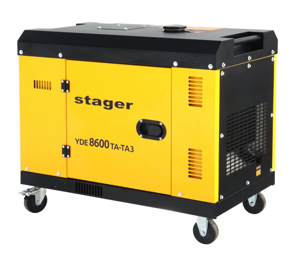 Stager YDE8600TA-TA3 V2 Generator insonorizat 7.5kVA, 3000rpm, dual, diesel, pornire electrica [2]