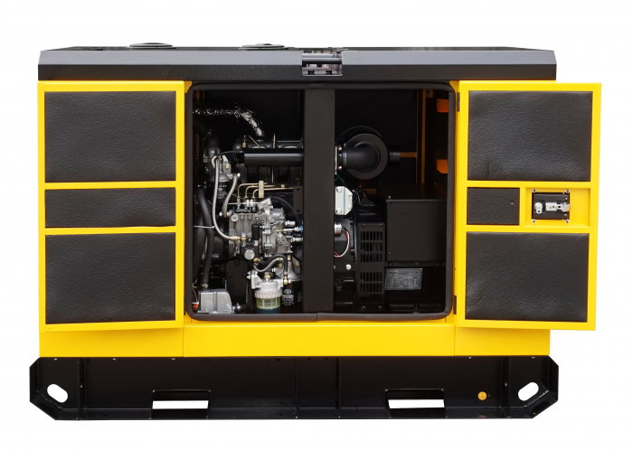 Generator insonorizat diesel Stager YDY12S3 trifazat 11kVA, 16A, 1500rpm [5]
