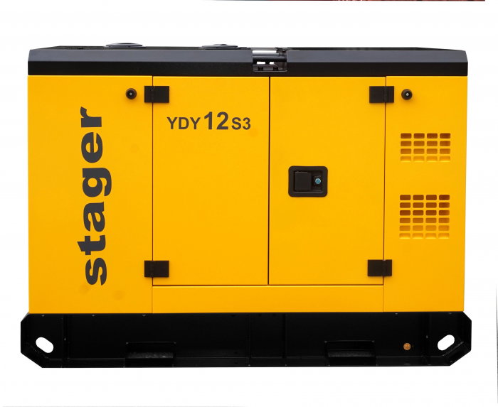 Generator insonorizat diesel Stager YDY12S3 trifazat 11kVA, 16A, 1500rpm [3]
