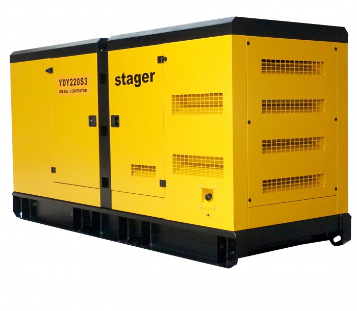 Stager YDY220S3 Generator insonorizat diesel trifazat 220kVA, 289A, 1500rpm [3]
