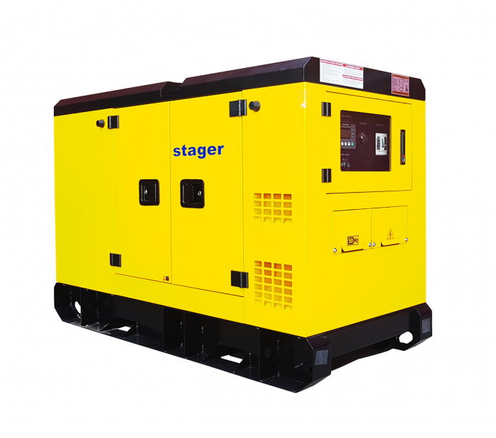 Stager YDY242S3 Generator silent, diesel, 242kVA [1]