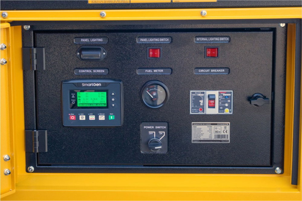 Stager YDY28S3 Generator insonorizat 28kVA, 36A, 1500rpm, trifazat, diesel [4]
