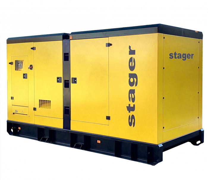 Generator insonorizat diesel trifazat Stager YDSD550S3 115800YDSD550S3,  400kW, 720A, 1500rpm [1]