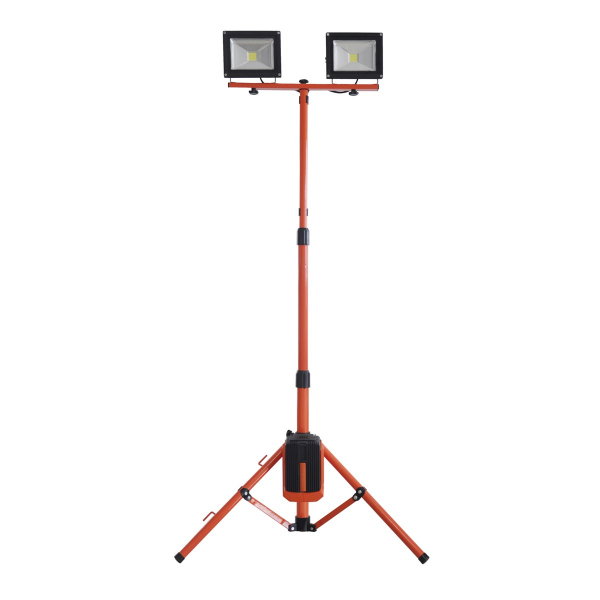 Stand 2 proiectoare cu led 2x20W Redback ED40 [1]