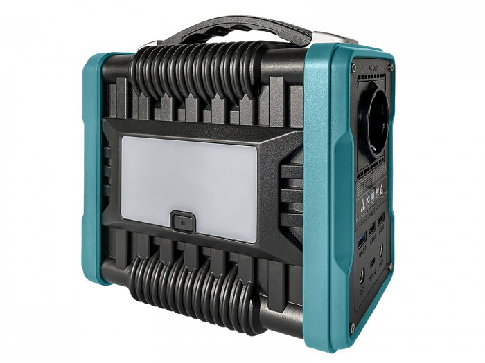 Statie de incarcare portabila Konner&Sohnen KS200PS, 200 W, 1 x 230 V, 2 x 12 v, 1 x USB type C, 2 x USB 2.1, 1 x USB 3.0 [3]