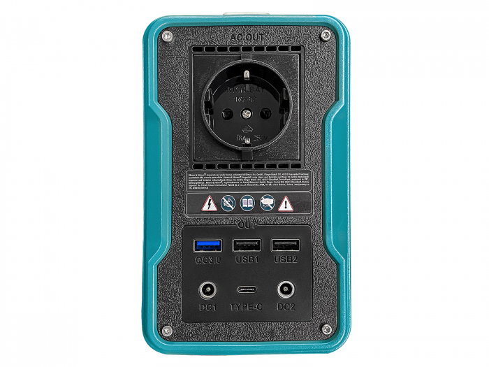 Statie de incarcare portabila Konner&Sohnen KS200PS, 200 W, 1 x 230 V, 2 x 12 v, 1 x USB type C, 2 x USB 2.1, 1 x USB 3.0 [4]