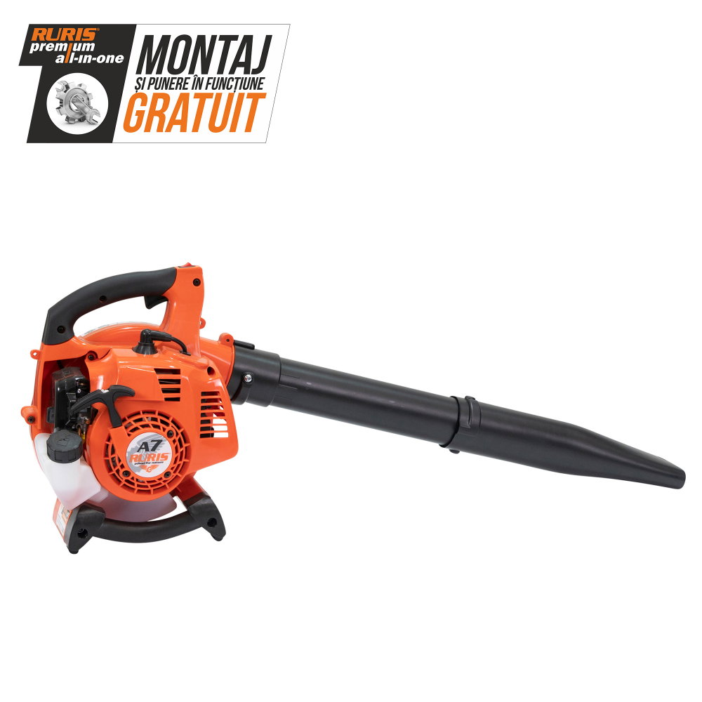 Suflanta frunze RURIS A7 1 CP, motor TEZ 2 timpi, functie asipirare si suflare [2]