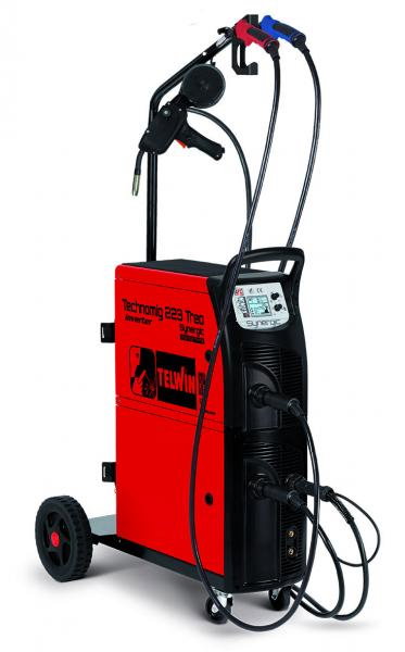 Technomig 223 TREO SYNERGIC + SPOOL GUN  -  Aparat de sudura Telwin tip Mig Mag [1]
