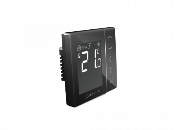 Termostat digital neprogramabil cu fir, montaj in doza SALUS VS35B negru. 5 ani garantie [1]