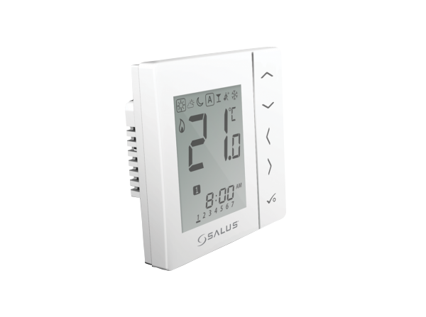 Termostat digital wireless cu montaj in doza SALUS VS10WRF alb 5 ani garantie [1]