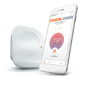 Termostat inteligent Somfy Conectat comunicare prin fir [1]