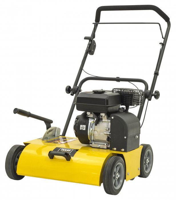Texas Pro Cut 460TG Scarificator gazon, 5.3CP, latime lucru 46cm, benzina, reglaj central, la sfoara [3]