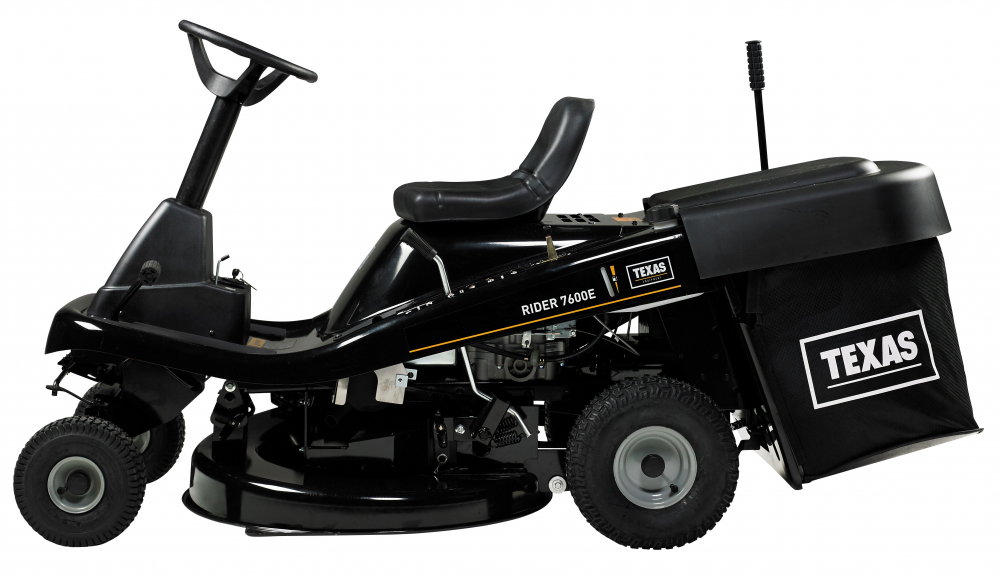 Texas Rider 7600E 3-in-1 tractoras pentru tuns gazonul cu colector, 10 CP, benzina, 900-1000 mm [3]