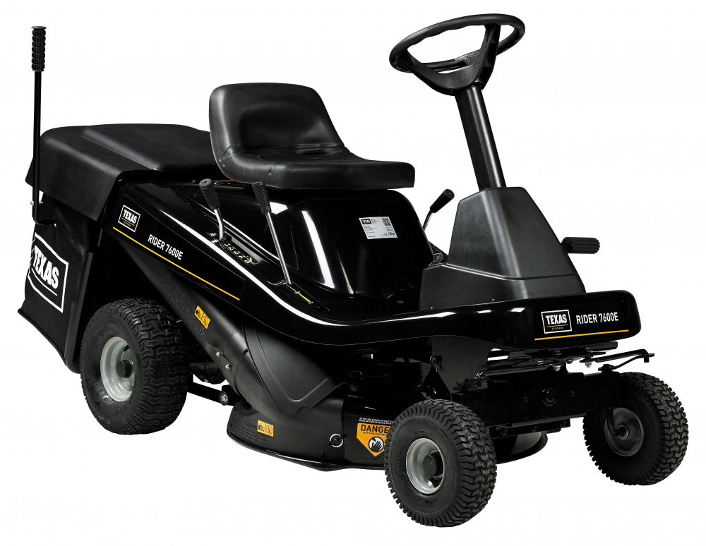 Texas Rider 7600E 3-in-1 tractoras pentru tuns gazonul cu colector, 10 CP, benzina, 900-1000 mm [1]