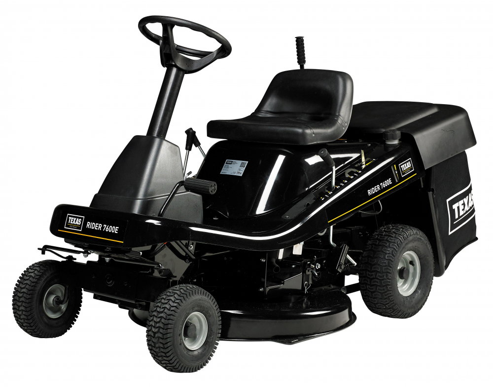 Texas Rider 7600E 3-in-1 tractoras pentru tuns gazonul cu colector, 10 CP, benzina, 900-1000 mm [2]