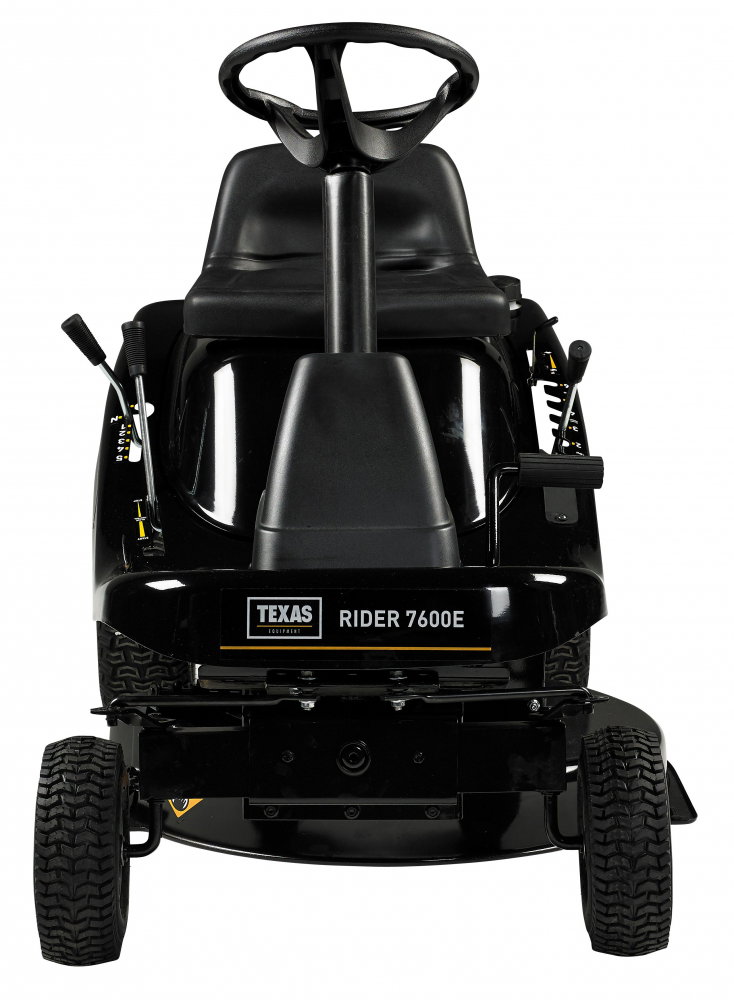 Texas Rider 7600E 3-in-1 tractoras pentru tuns gazonul cu colector, 10 CP, benzina, 900-1000 mm [7]