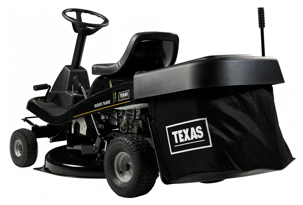 Texas Rider 7600E 3-in-1 tractoras pentru tuns gazonul cu colector, 10 CP, benzina, 900-1000 mm [4]