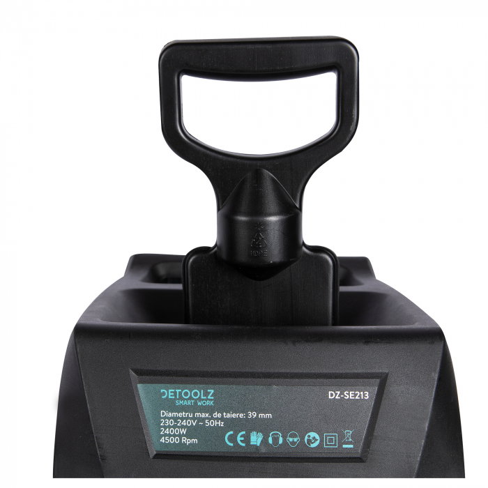 Tocator de crengi si resturi vegetale Detoolz DZ-SE213 2400 W [8]