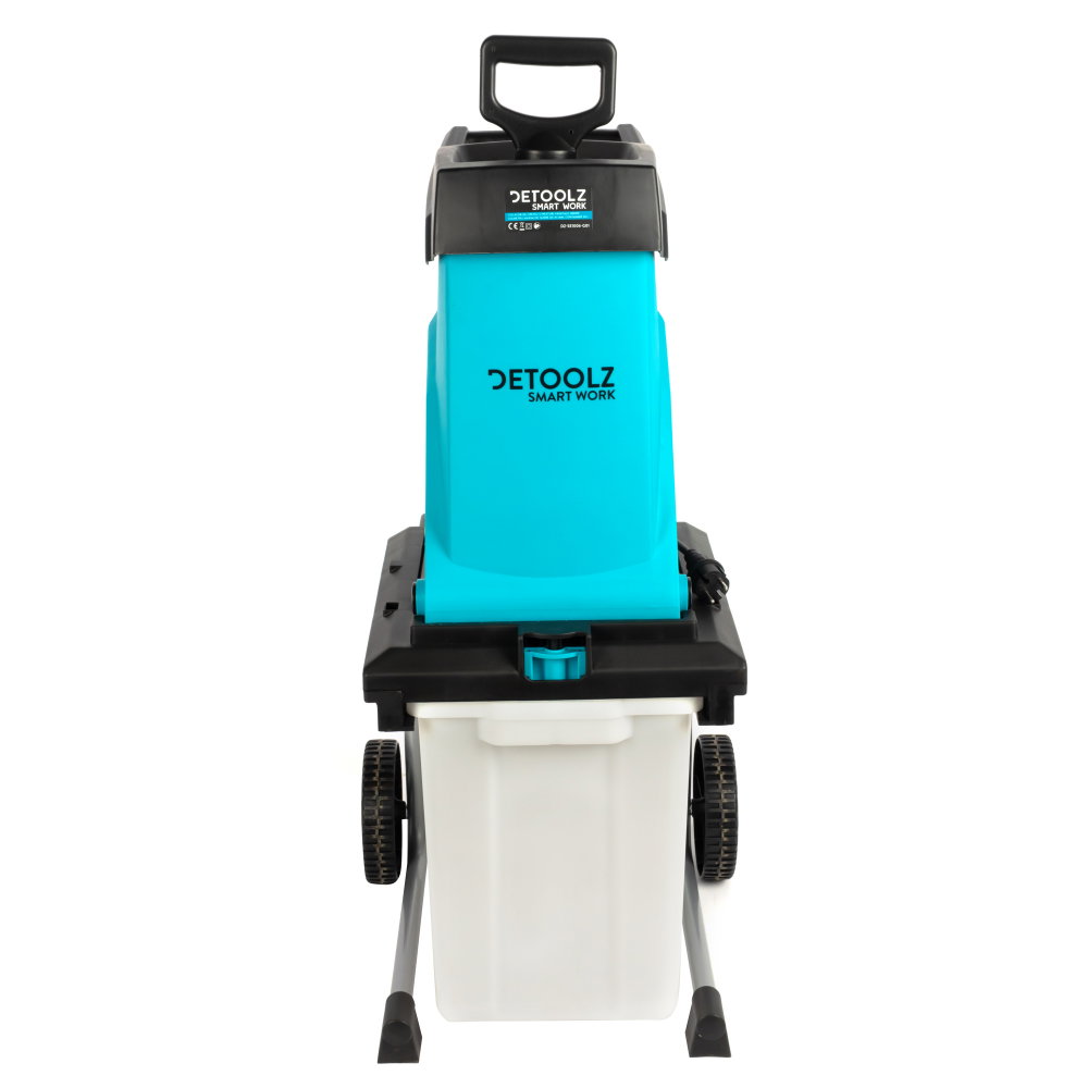 Tocator de crengi si resturi vegetale Detoolz DZ-SE1006-G01, 2800W, 45mm diametru maxim de taiere, container 50L [12]