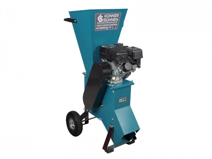 Mașină de mărunțit și tocat lemn Konner Sohnen KS 400WS 6.5 CP, 76 mm [3]