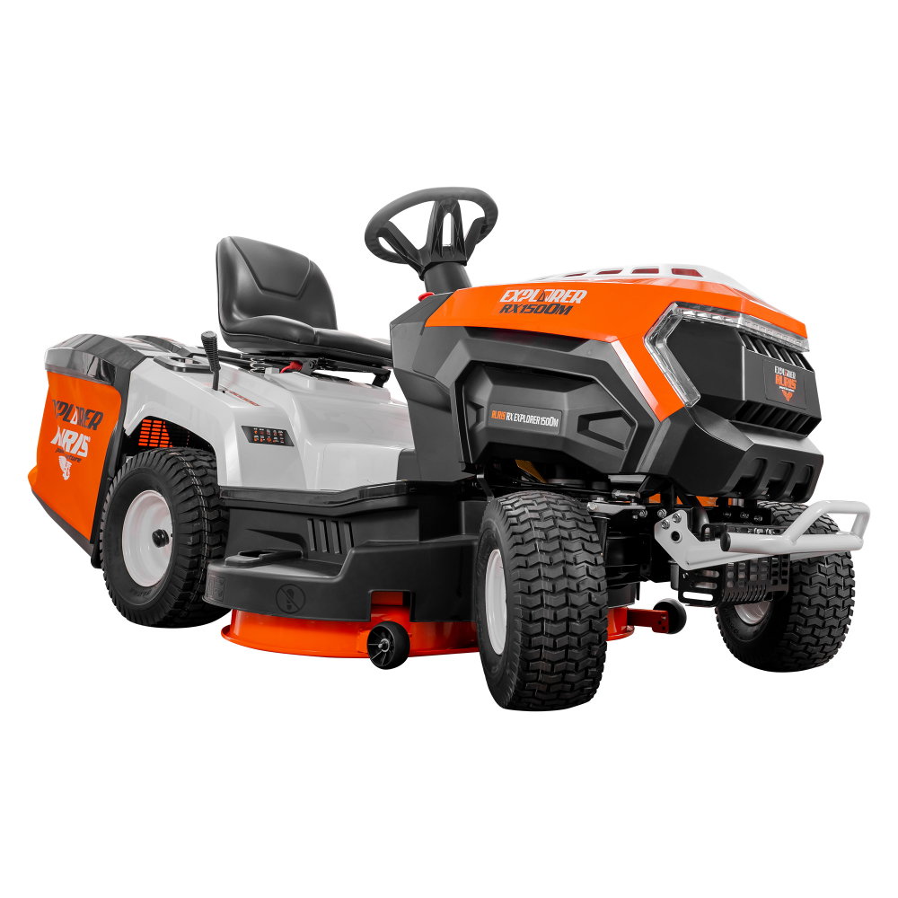 Tractor de Tuns Gazon RURIS RX EXPLORER 1500M 15 CP, latime lucru 980mm, inaltime 30-90mm, sac colector 250l [19]