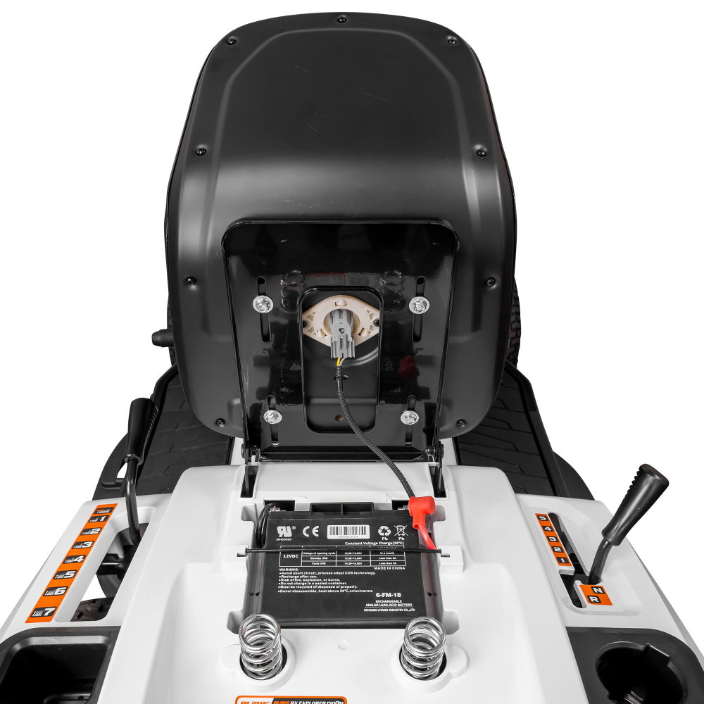 Tractor de Tuns Gazon RURIS RX EXPLORER 1500M 15 CP, latime lucru 980mm, inaltime 30-90mm, sac colector 250l [9]