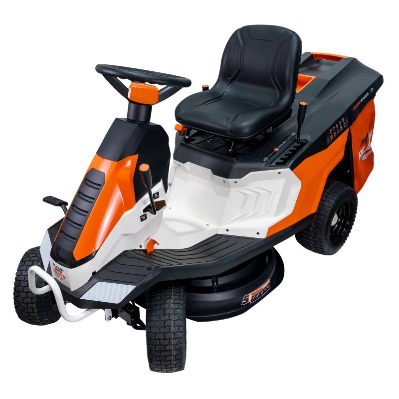 Tractor de Tuns Gazon RURIS RX Pilot 001M 9.5 CP, latime lucru 650mm, inaltime 30-75mm, sac colector 150l - Resigilat [10]