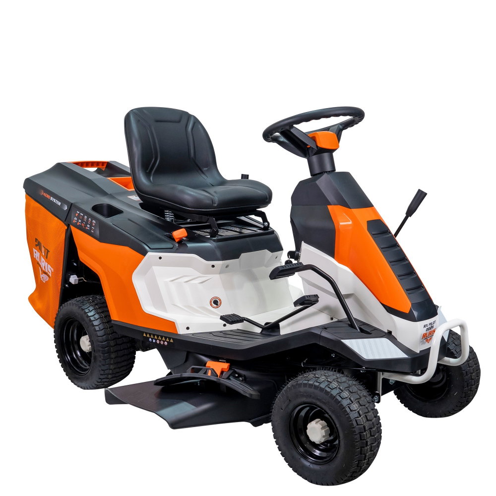 Tractor de Tuns Gazon RURIS RX Pilot 002H 9.5 CP, latime lucru 650mm, inaltime 30-75mm, sac colector 150l [1]
