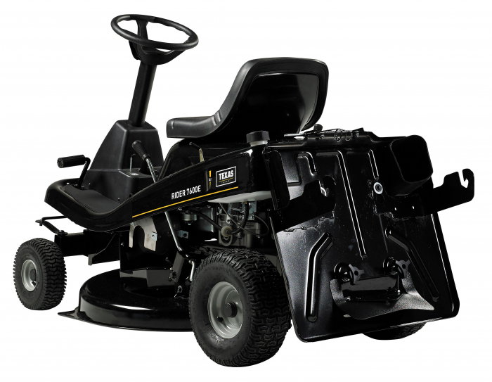 Tractoras pentru tuns gazonul Texas Rider 7600E 3-in-1, 480090063120, cu colector, 10 CP, benzina, 900-1000 mm [5]