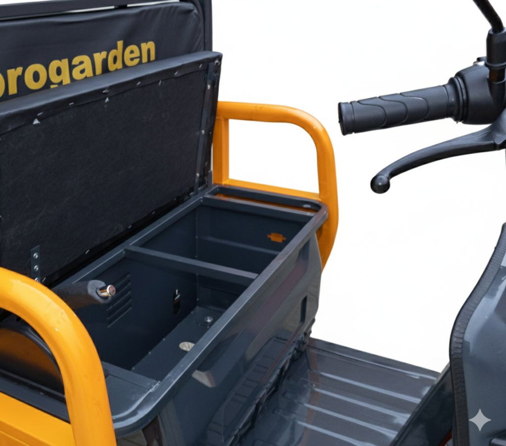 Triciclu Electric Cargo Progarden TRIVO 3000, autonomie 80km, CIV inclus, 72V, 58Ah [8]