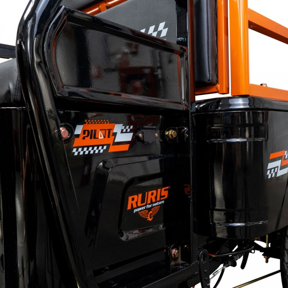 Triciclu electric cargo RURIS Pilot 3110N NEGRU, 2000W, viteza 25 km/h, autonomie 80 km [19]