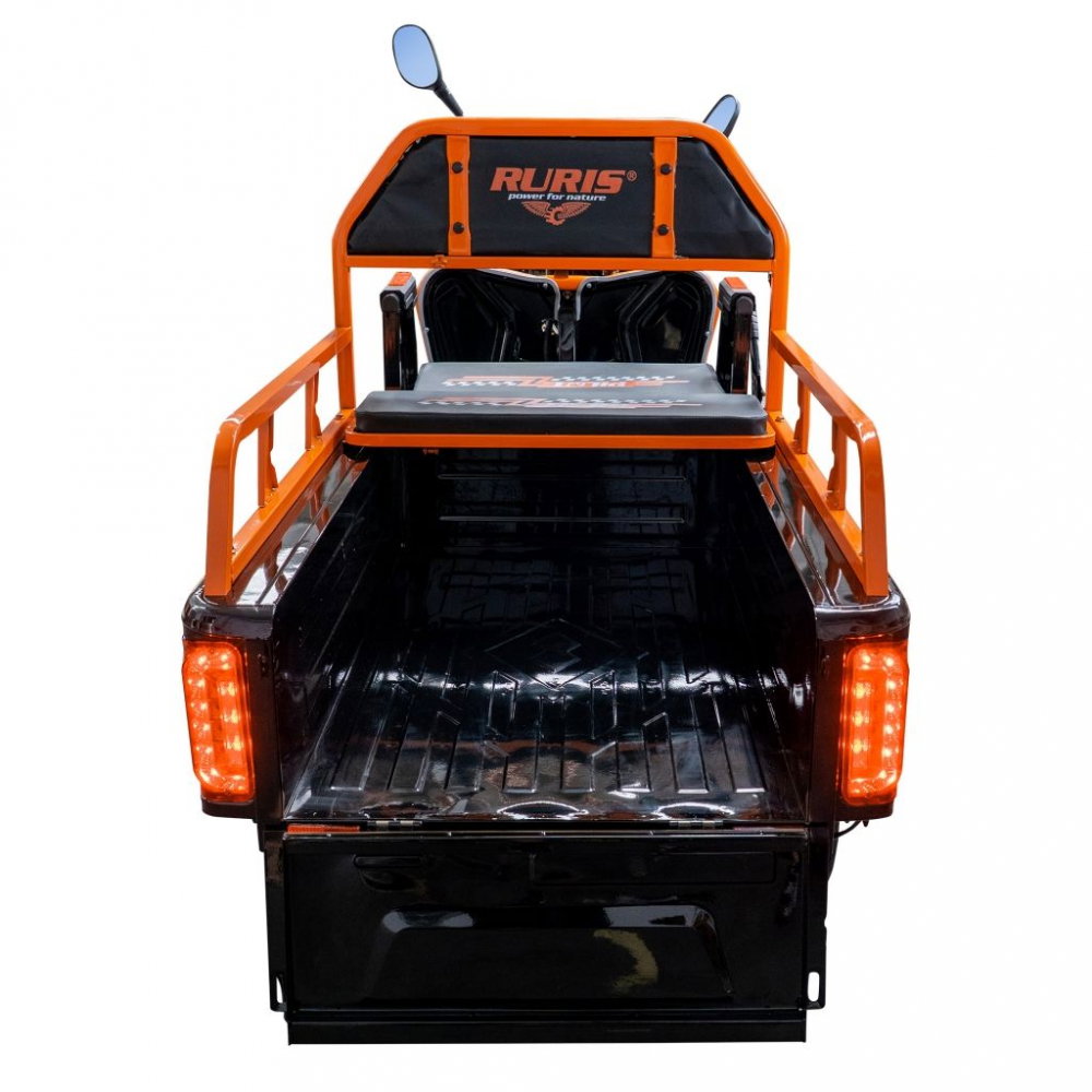 Triciclu electric cargo RURIS Pilot 3110N NEGRU, 2000W, viteza 25 km/h, autonomie 80 km [24]