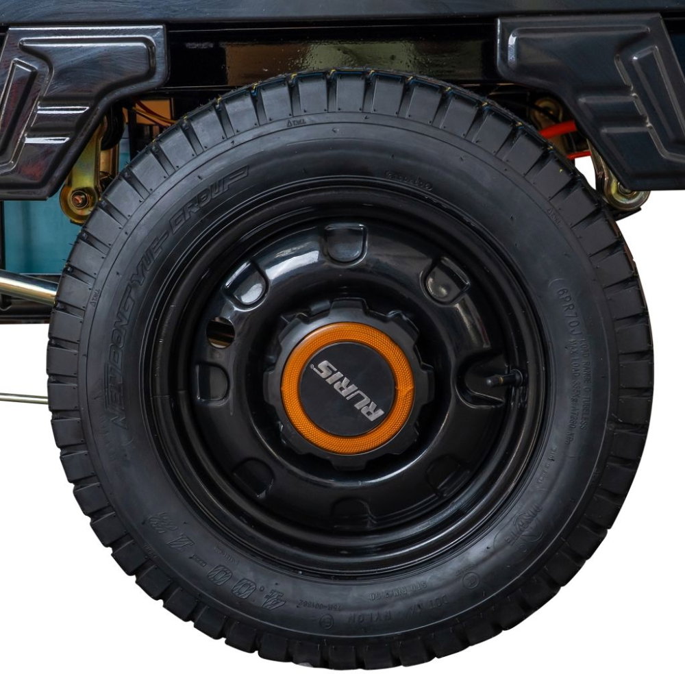 Triciclu electric cargo RURIS Pilot 3120N Negru, 2000W, autonomie pana la 70 km, bena basculabila, reductor forta, CIV inclus [10]