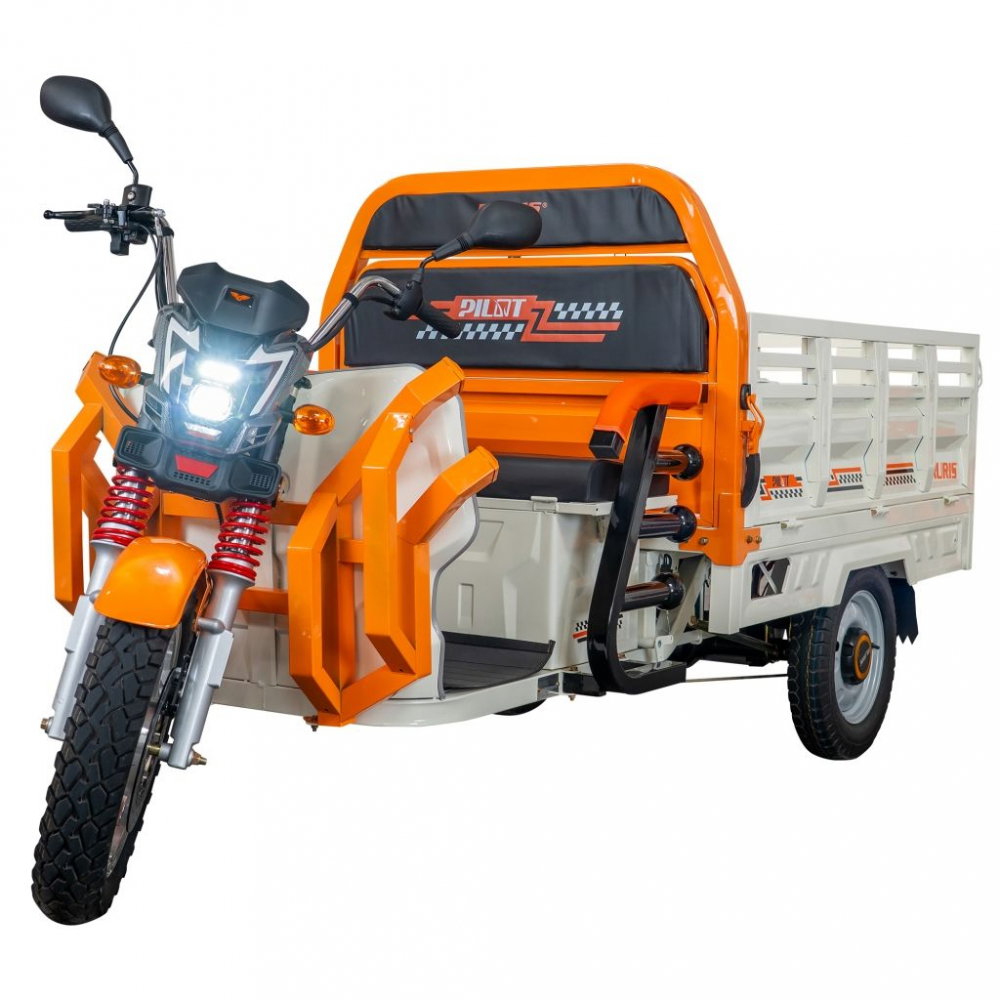 Triciclu electric cargo RURIS Pilot 3130A Alb 3600W cu bena si CIV inclus [2]