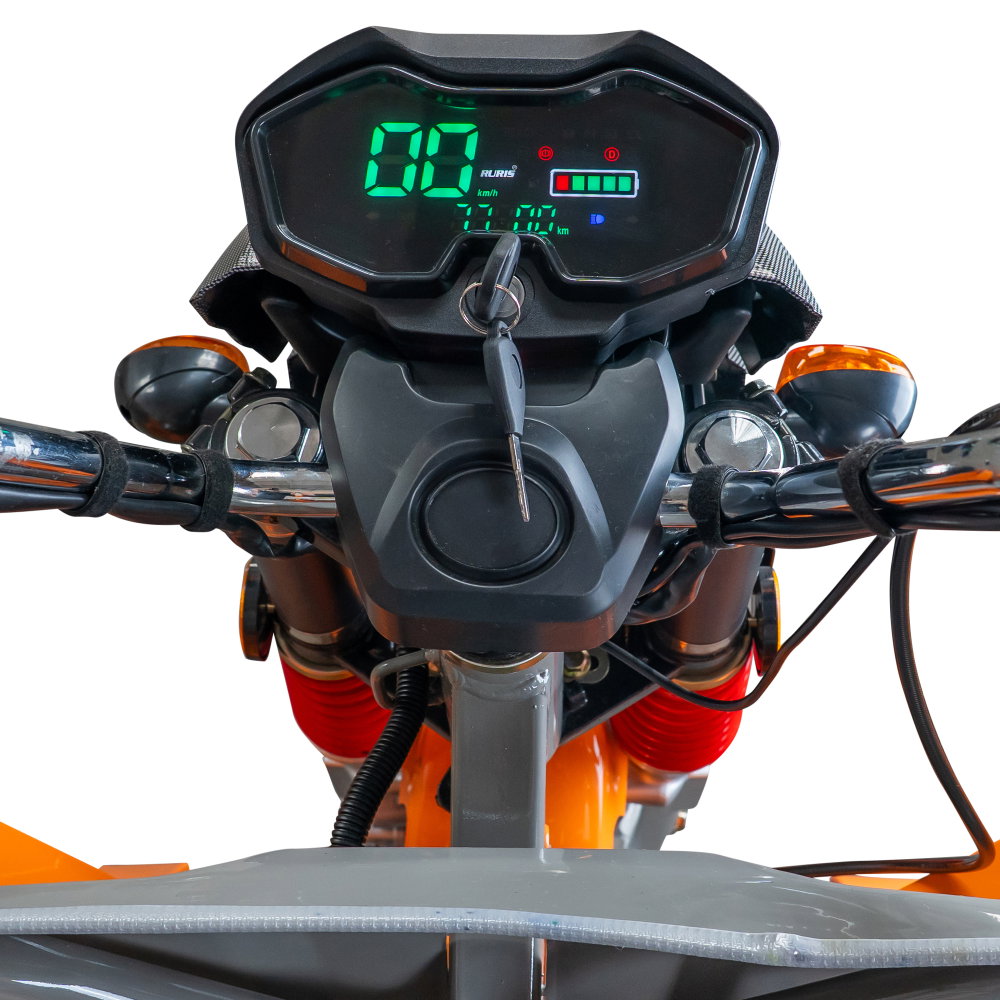 Triciclu electric cargo RURIS PILOT 3130G H cu bena basculabila hidraulic, motor 3600 W si greutate suportata 603 kg [8]