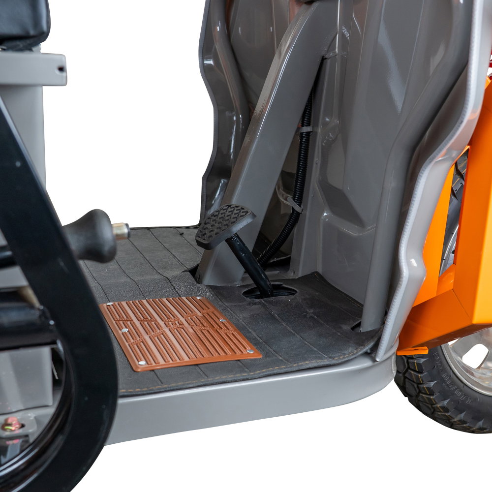 Triciclu electric cargo RURIS PILOT 3130G H cu bena basculabila hidraulic, motor 3600 W si greutate suportata 603 kg [6]