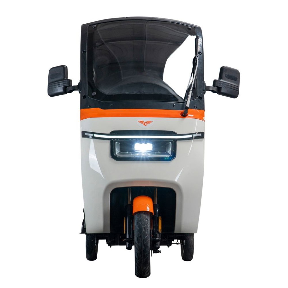 Triciclu electric cu cabina RURIS Pilot 3070A ALB fara permis, 2900W, viteza 25 km/h, autonomie 60 km [6]
