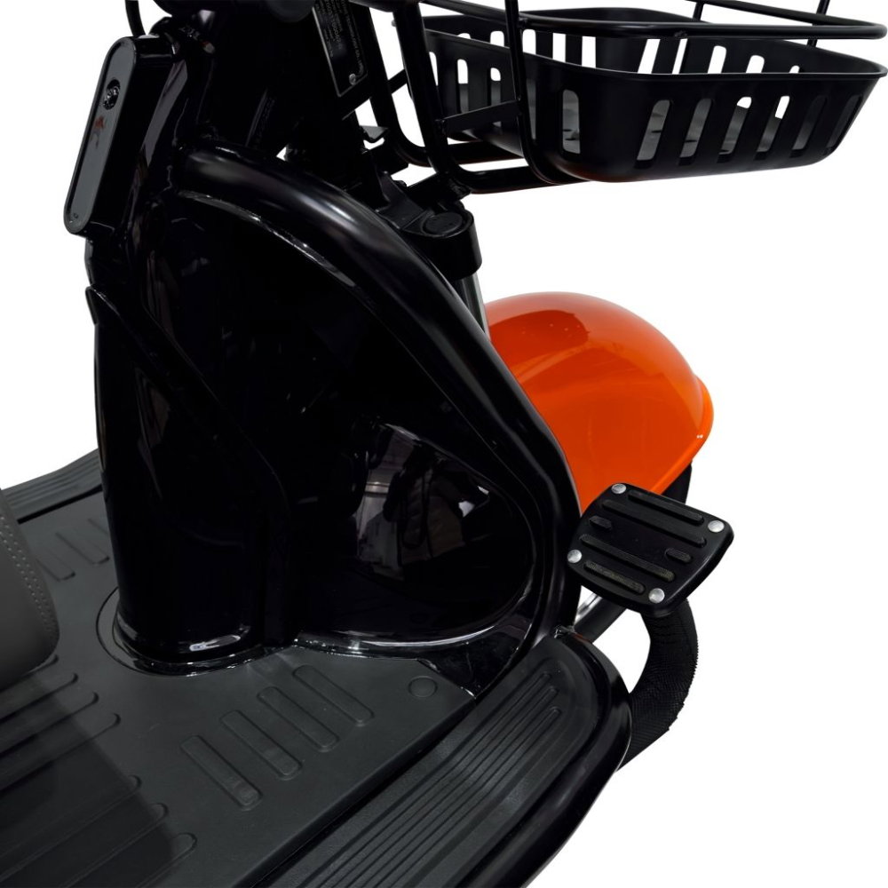 Triciclu electric RURIS Pilot 3010N Negru, 1600W, 2 locuri, autonomie pana la 50 km [9]