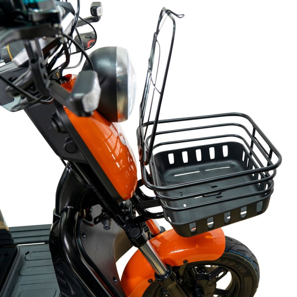 Triciclu electric RURIS Pilot 3020N NEGRU fara permis, 2000W, viteza 25 km/h, autonomie 50 km [12]