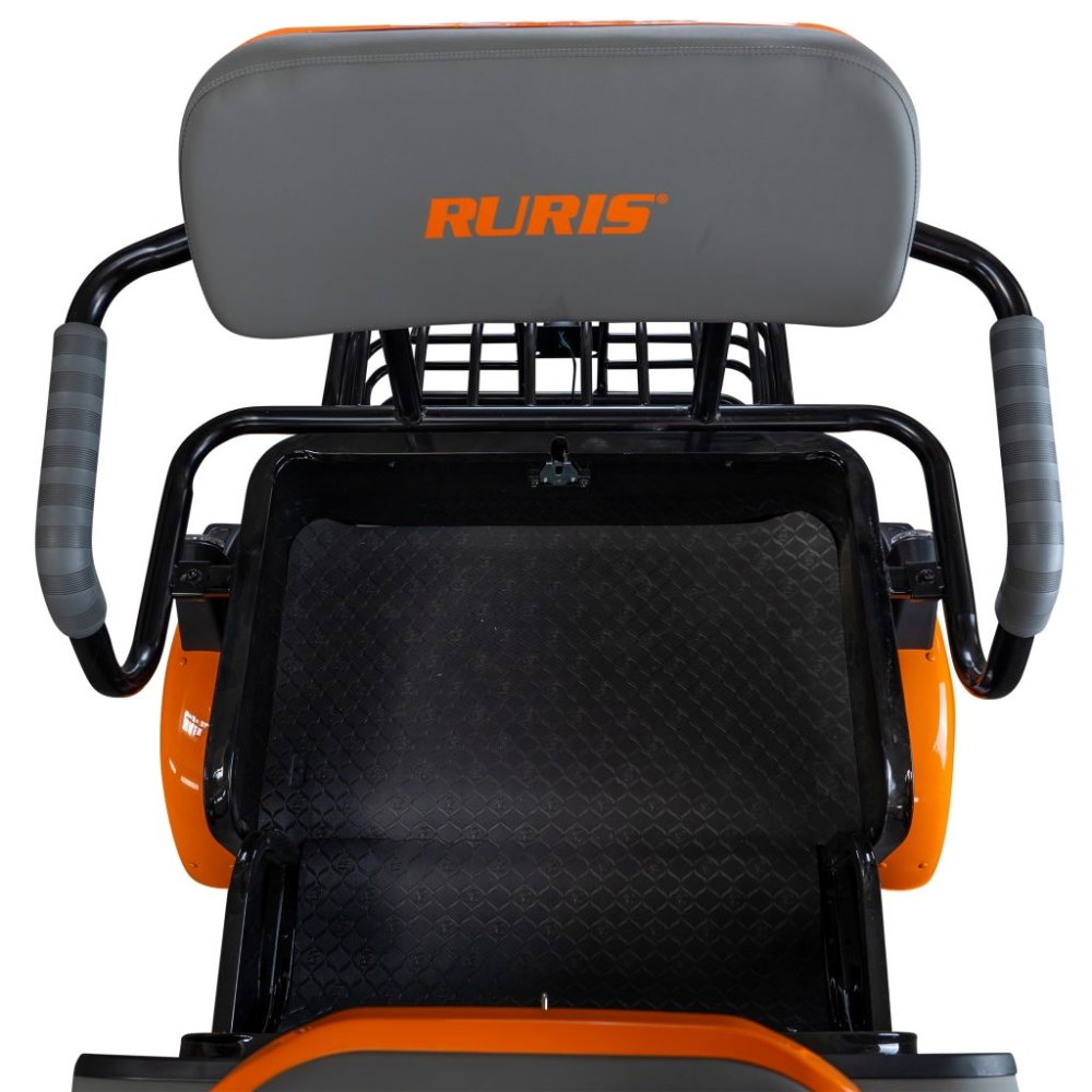 Triciclu electric RURIS Pilot 3040N NEGRU, 25 km/h, 2 locuri, 2000W, autonomie pana la 50 km, CIV inclus [22]