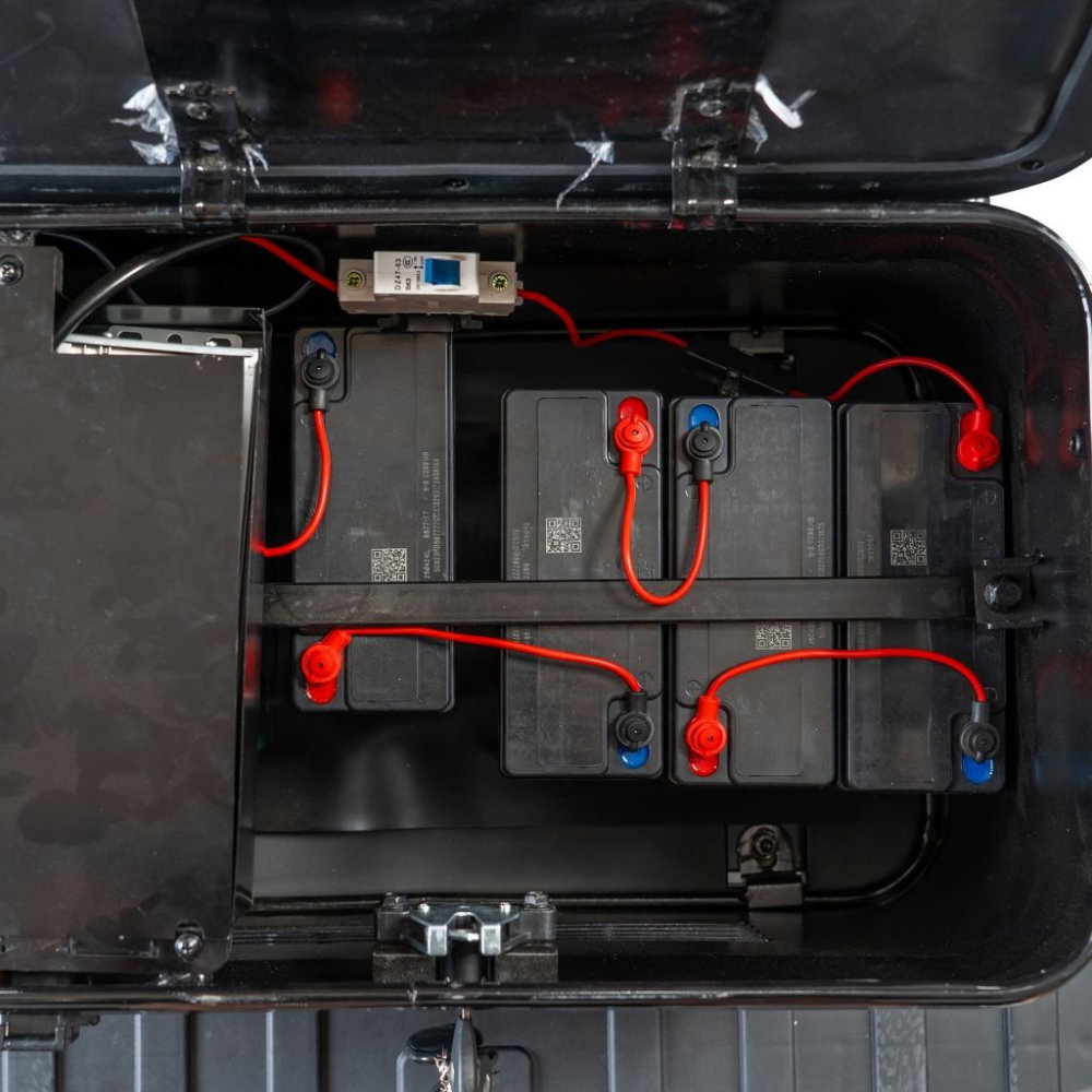 Triciclu electric RURIS Pilot 3040N NEGRU, 25 km/h, 2 locuri, 2000W, autonomie pana la 50 km, CIV inclus [13]