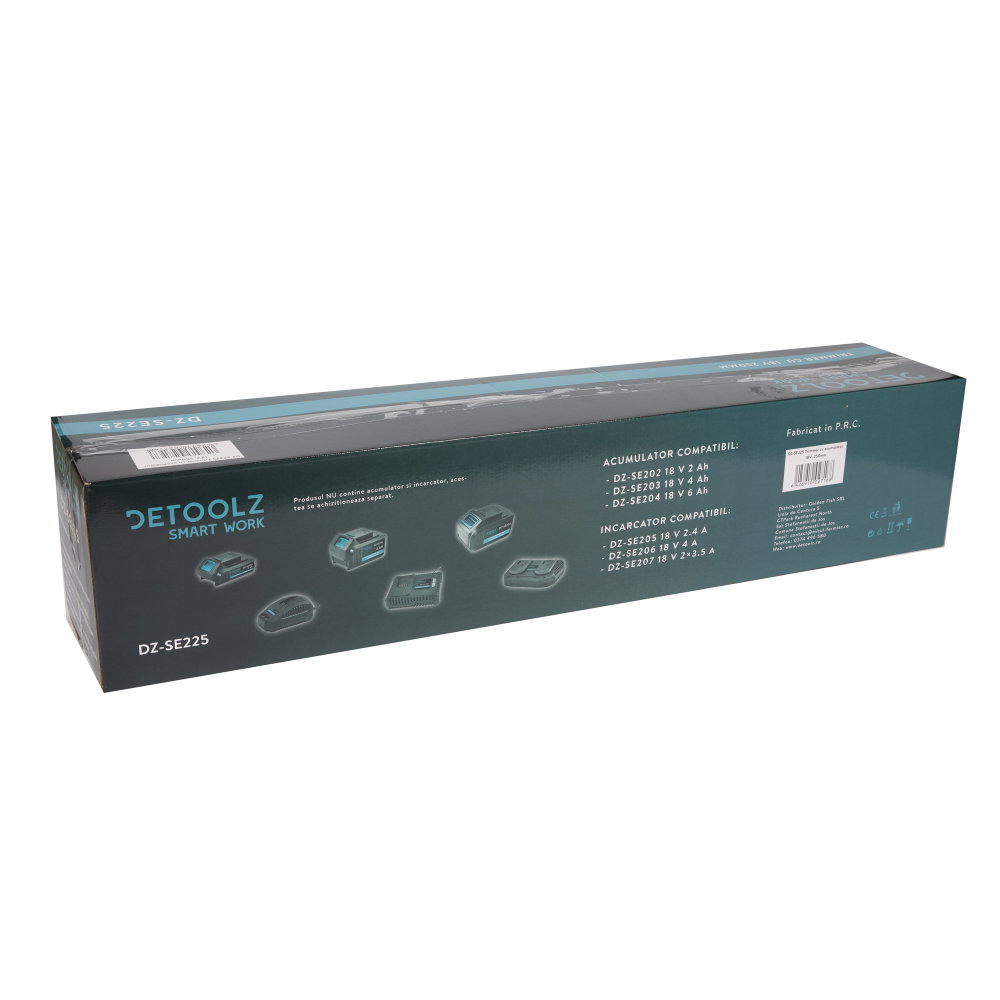 Trimmer pe acumulator 18V, 250mm Detoolz DZ-SE225 [10]