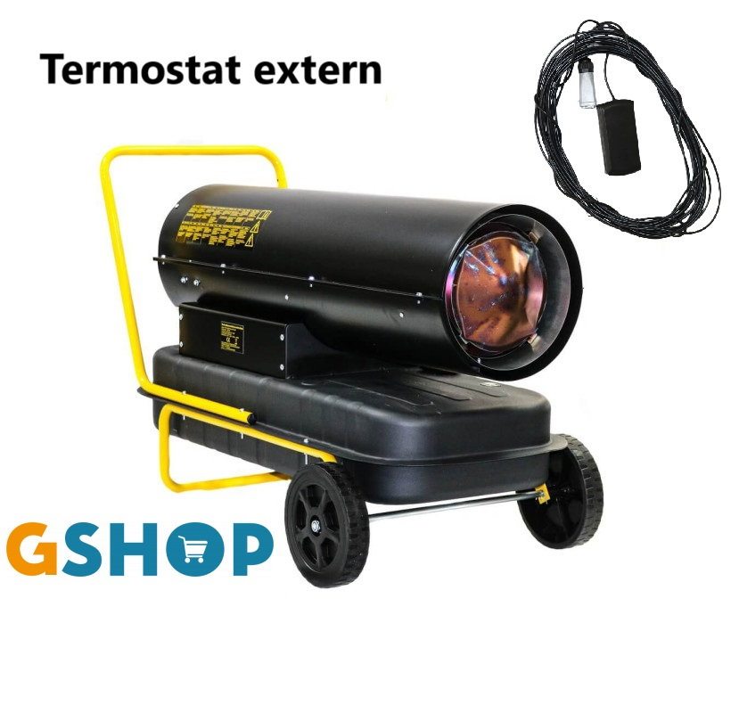 Tun de Caldură Diesel Intensiv PRO 60kW PLUS - Ardere Directa, termostat detasabil cu cablu 15 m [1]