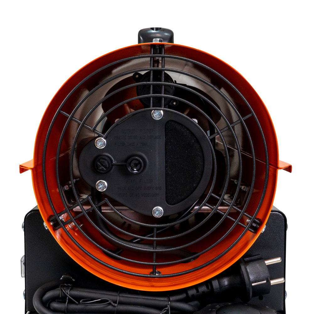 Tun de caldura pe motorina cu ardere directa RURIS VULCANO 2000s  20KW, debit 550 mch rezervor 12 L [6]