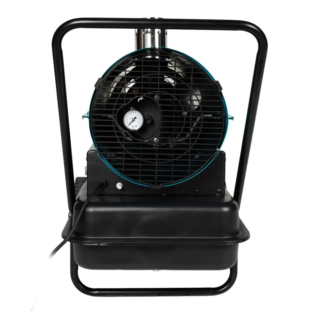 Tun de caldura pe motorina Detoolz 30 kW, ardere indirecta, cos evacuare, rezervor 55L, cu roti – DZ-EI1030-G01 [4]
