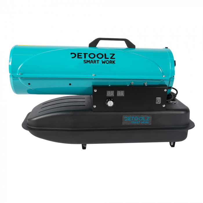 Tun de caldura pe motorina cu ardere directa Detoolz DZ-EI106  20KW, debit 600 mch rezervor 19 L [3]