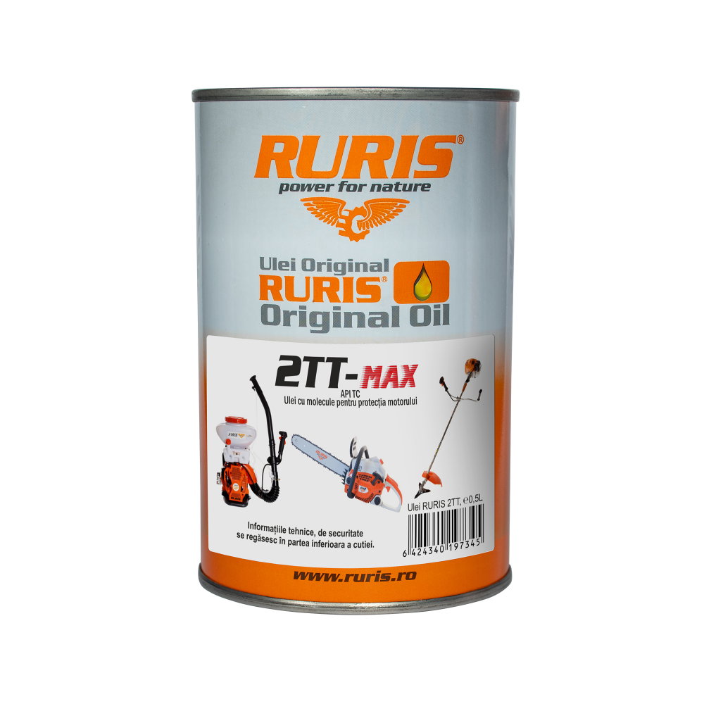 Ulei motor Ruris 2TT-MAX, ambalaj 500 ml [1]