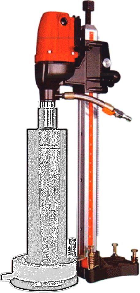 Cabel CSN-4N-BN Unitate antrenare carota, 1350W + Suport fara reglaj unghi, 104mm [1]