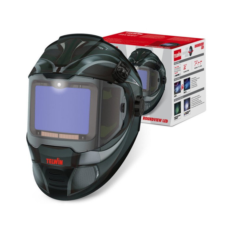 ROUNDVIEW LED - Masca de sudura color cu cristale lichide TELWIN [2]
