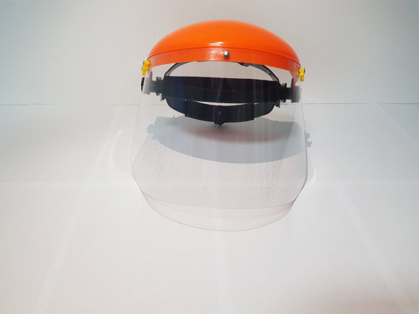 Viziera protectie fata GSHOP cu ecran transparent si cu ecran din plasa cadou [7]